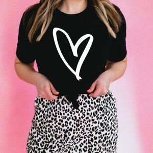 Fashion Women Ladies Short Sleeve Graphic T Shirt